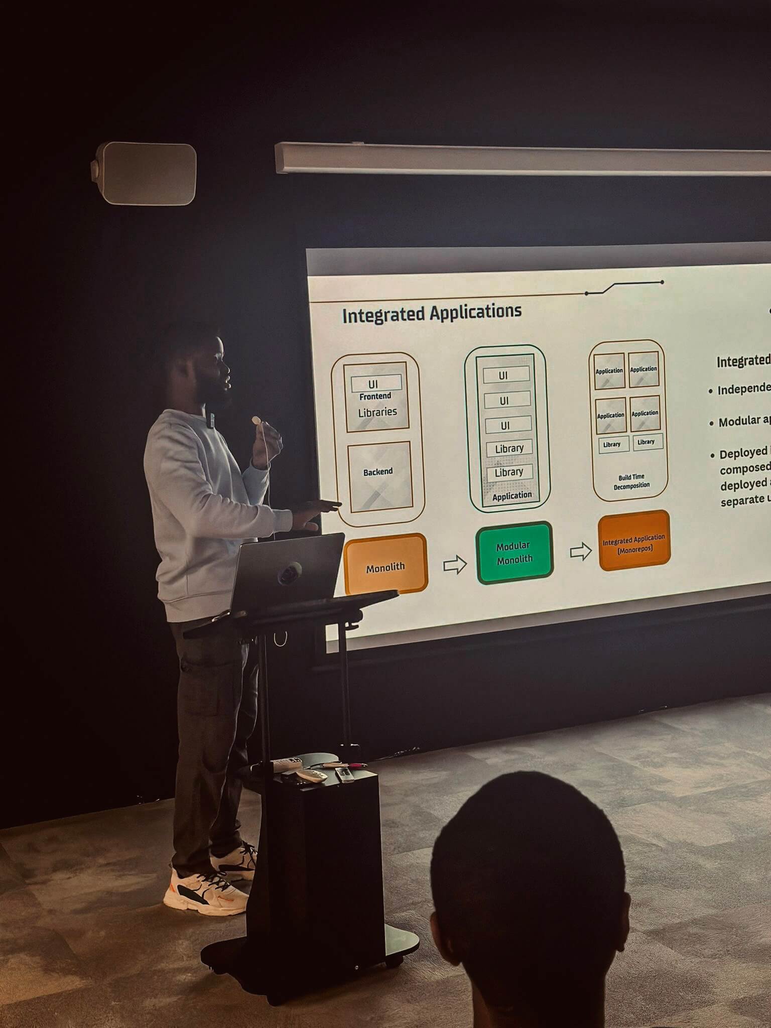Journey to a Distributed Frontend Architecture talk
